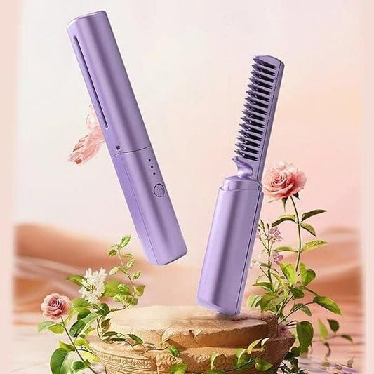 Portable Hair Straightener Comb