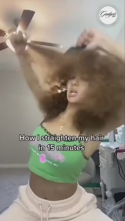 Portable Hair Straightener Comb